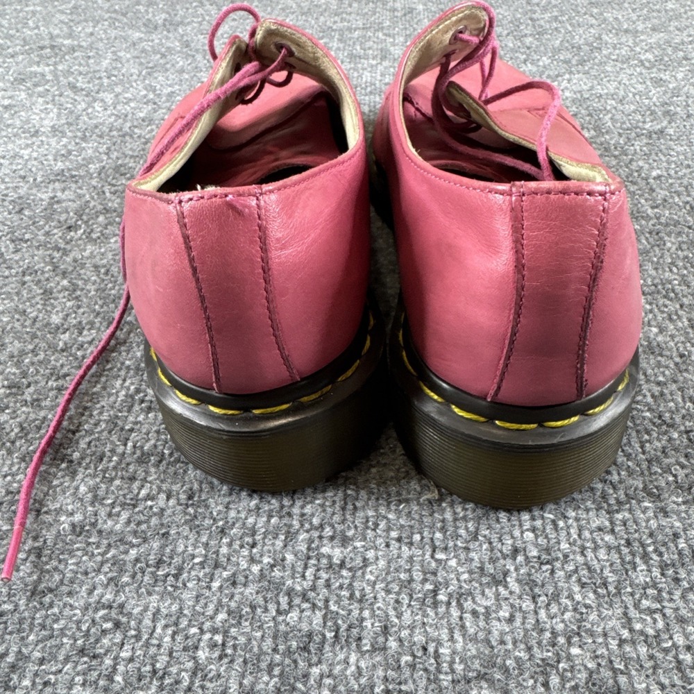 Dr. Martens 10084 AW004 Patent Leather Oxford Shoes Pink, Lace-Up, UK 8/US 10 - Picture 6 of 10
